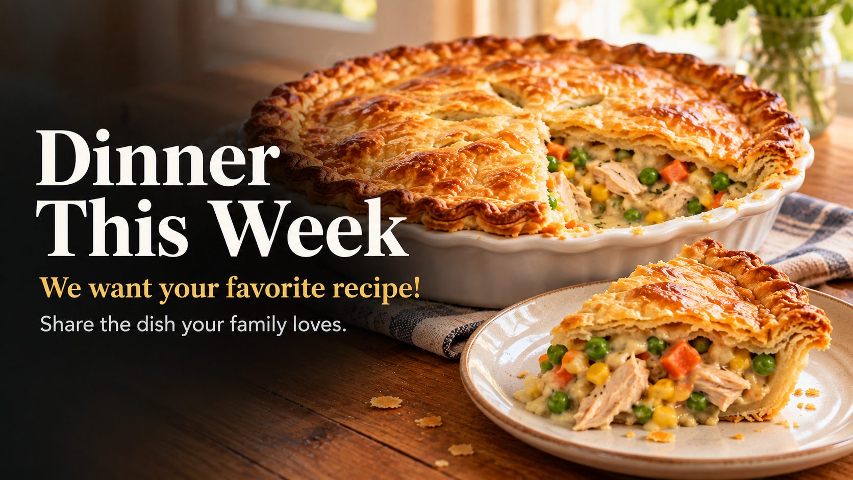 Dinner This Week — share your family's favorite recipe with Bryan Grove neighbors.
